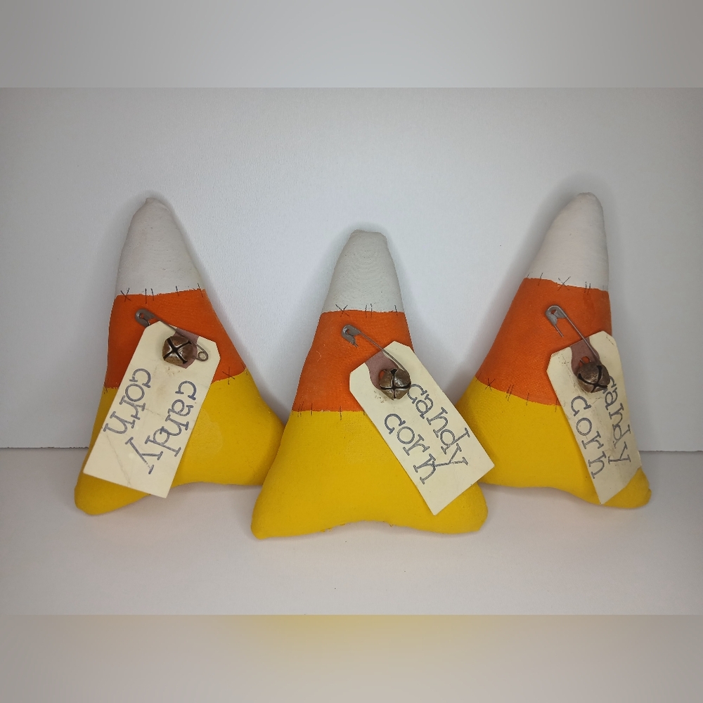 Primitive Halloween Candy Corn Decor Bowl Filler